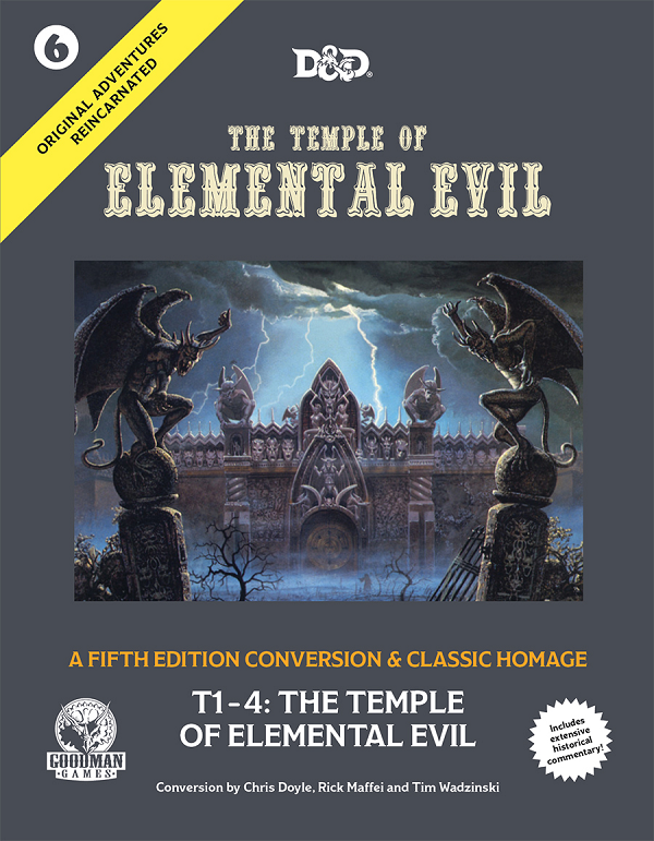 Dungeons & Dragons Original Adventures Reincarnated Vol. 6 Temple Of Elemental Evil