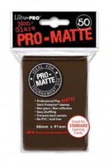 Ultra Pro PRO-Matte Standard Sleeves - Brown (50ct)