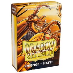 Dragon Shield Matte Small Sleeves - Orange (60 ct)