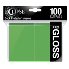 Ultra Pro Glossy Eclipse Standard Sleeves - Lime Green (100ct)