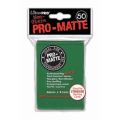 Ultra Pro PRO-Matte Standard Sleeves - Green (50ct)