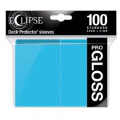 Ultra Pro Glossy Eclipse Standard Sleeves - Sky Blue (100ct)