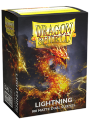 Dragon Shield Matte Dual Standard Sleeves - Lightning (100ct)