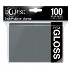 Ultra Pro Glossy Eclipse Standard Sleeves - Smoke Grey (100ct)