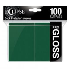 Ultra Pro Glossy Eclipse Standard Sleeves - Forest Green (100ct)