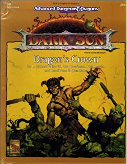 AD&D 2E Dark Sun Dragons Crown Box 2416
