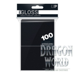 Black Gloss - 100CT - Standard - Ultra Pro