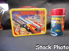 Fireball XL5 Lunch Box w/ Thermos © 1964, King Seeley