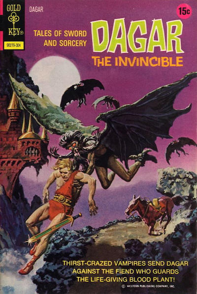 Tales of Sword and Sorcery Dagar the Invincible #03 © April 1973 Gold Key