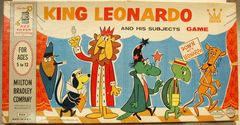 King Leonardo and his Subjects Game © 1960 Milton Bradley 4104