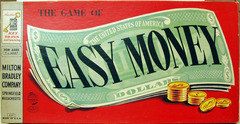 Easy Money Game © 1961 Milton Bradley 4039