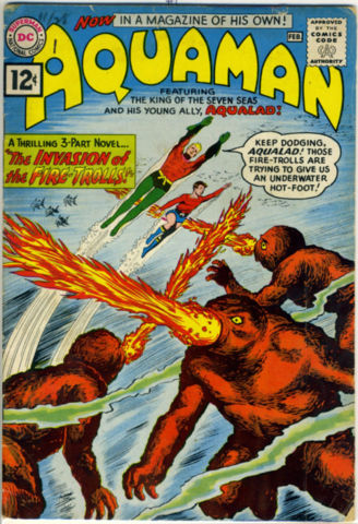 Aquaman v1#01 © February 1962 DC Comics