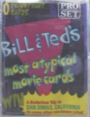 BILL & TED'S MOST ATYPICAL MOVIE CARDS Set © 1991 Pro Set