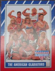 AMERICAN GLADIATORS Sticker & Card Set © 1991 Topps