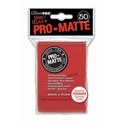 Ultra PRO - Standard - 50ct - PRO Matte - Red