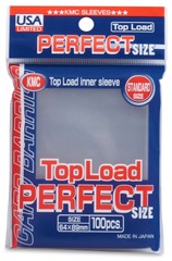 KMC Perfect Fit Inner Sleeves - Standard Size 100ct (Made in Japan)