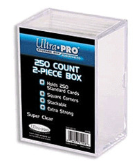 Ultra Pro Plastic 2-piece Box 250-count
