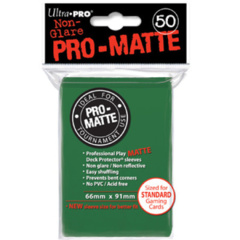 Ultra Pro - Pro Matte Standard Sleeves - Green (50ct)