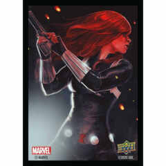 Black Widow Marvel Card Sleeves 65 ct