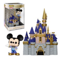 pop: cinderella castle and mickey mouse