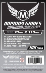 MAYDAY - MAGNUM CARD SLEEVES - 70MM X 110MM - 100ct - MDG-7103