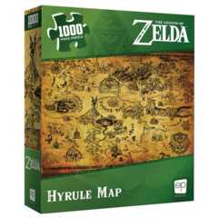 PUZZLE - THE LEGEND OF ZELDA - HYRULE MAP (1000 PIECES)