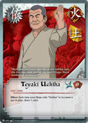 Teyaki Uchiha - C-032 - Uncommon - 1st Edition