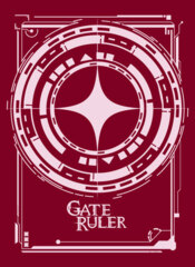 Gate Ruler Logo Sleeves (White) 002