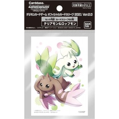 Digimon Card Game Sleeves: Terrimon and Lopmon