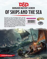 DM's Screen Of Ships and the Sea