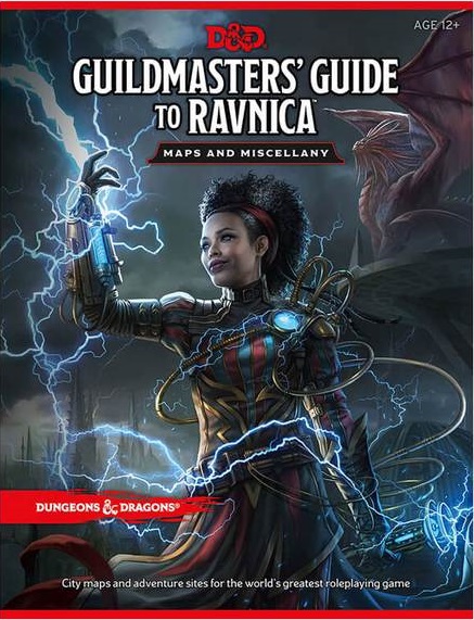 5th Edition Guildmasters Guide to Ravnica Maps and Miscellany