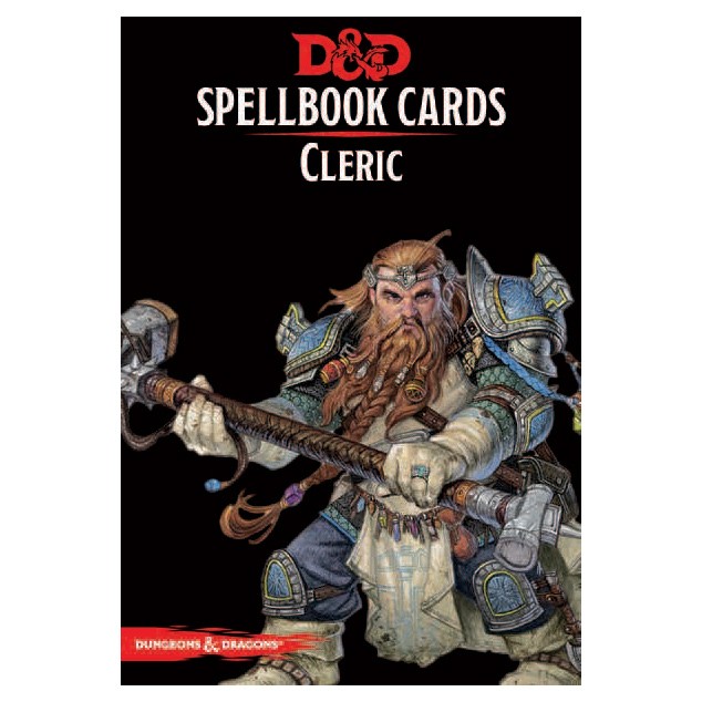 5th Edition D&D Spellbook Cards - Cleric