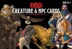 5th Edition D&D Creatures & NPC Cards (182 cards)