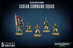 Warhammer 40k Cadian Command Squad