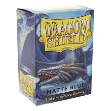 Dragon Shield Matte Blue Card Sleeves 100 Count
