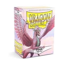 Dragon Shield Matte Pink Card Sleeves 100 Count