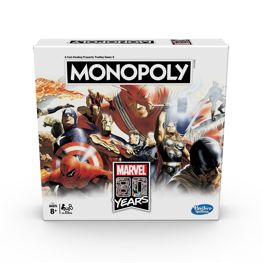 Monopoly Marvel 80 Years