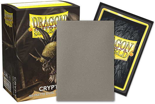 Dragon Shield 100 Count Box DUAL Matte - Crypt