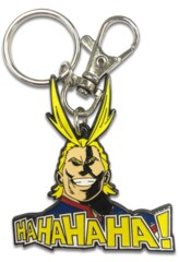 My Hero Academia Metal Keychain - All Might Laughing