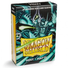 ATM11125 Dragon Shield Sleeves: Japanese Matte Mint