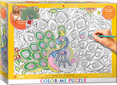 Majestic Feathers Color Me - 300 pc puzzle
