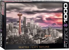 Seattle City Skyline - 1000pc puzzle