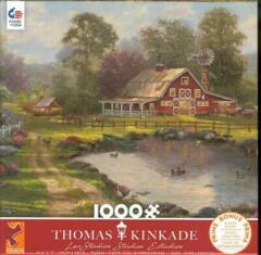 Thomas Kinkade: Red Barn Retreat - 1000pc puzzle