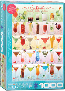 Cocktails - 1000 pc puzzle