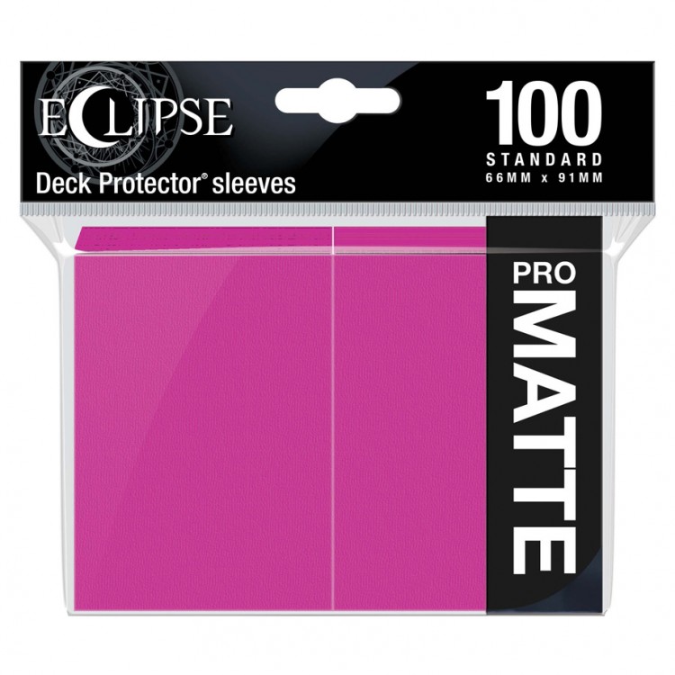 ULP15621 Ultra Pro Sleeves: Eclipse: Hot Pink