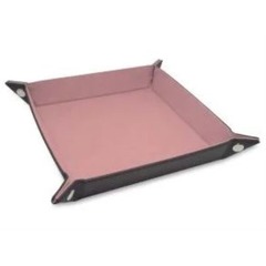 BCW GAMING: DICE TRAYS LX: SQUARE: PINK