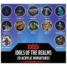 Idols of the Realms 2D Acrylic Boneyard Set 1