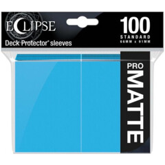 Ultra Pro Eclipse Matte Sleeves - Sky Blue - 100ct