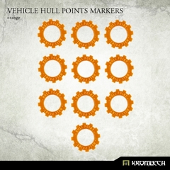Orange Vehicle Hull Markers