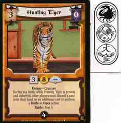 Hunting Tiger FOIL